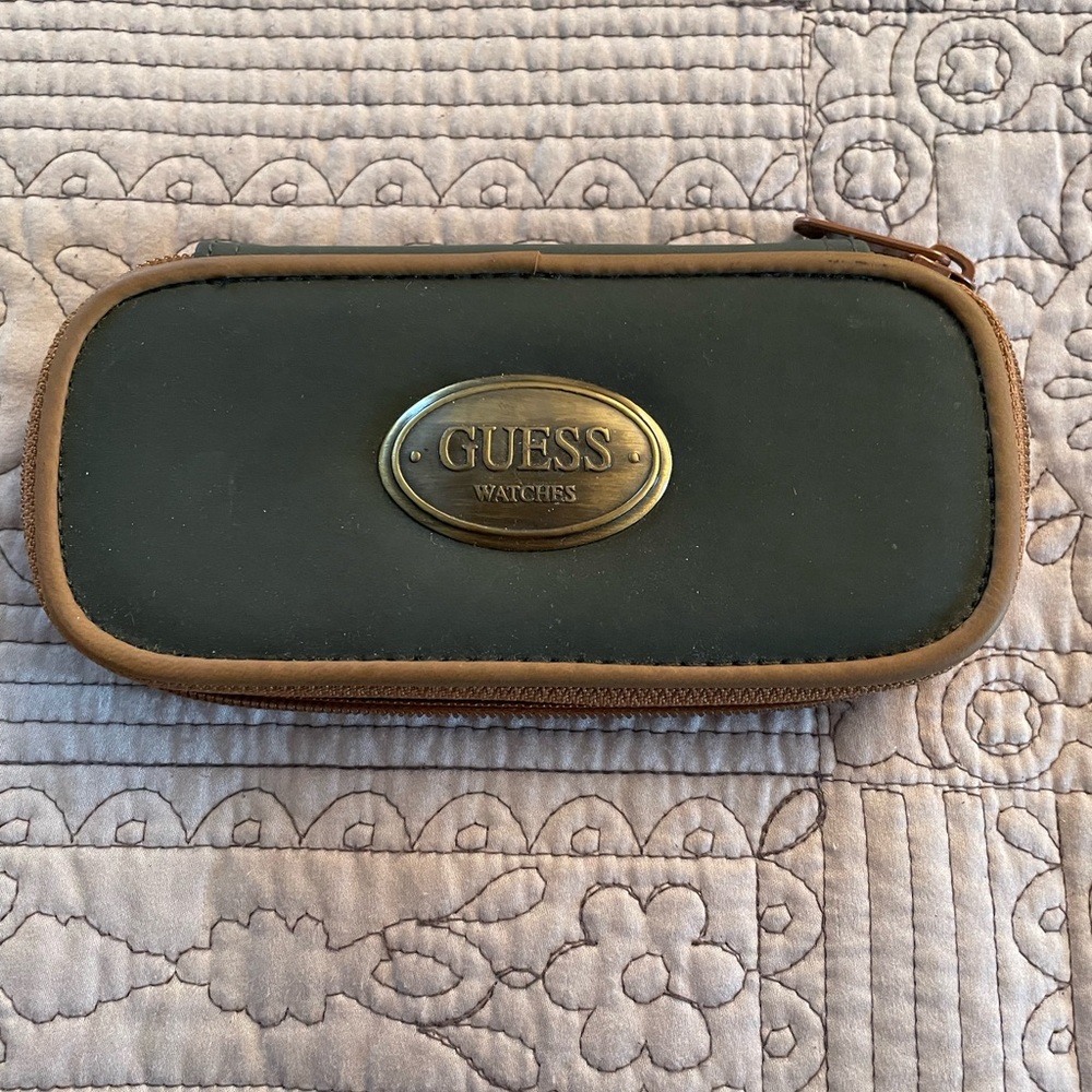 Guess eyeglass case